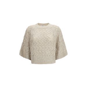 Brunello Cucinelli Women Open-Knit Construction Sweater